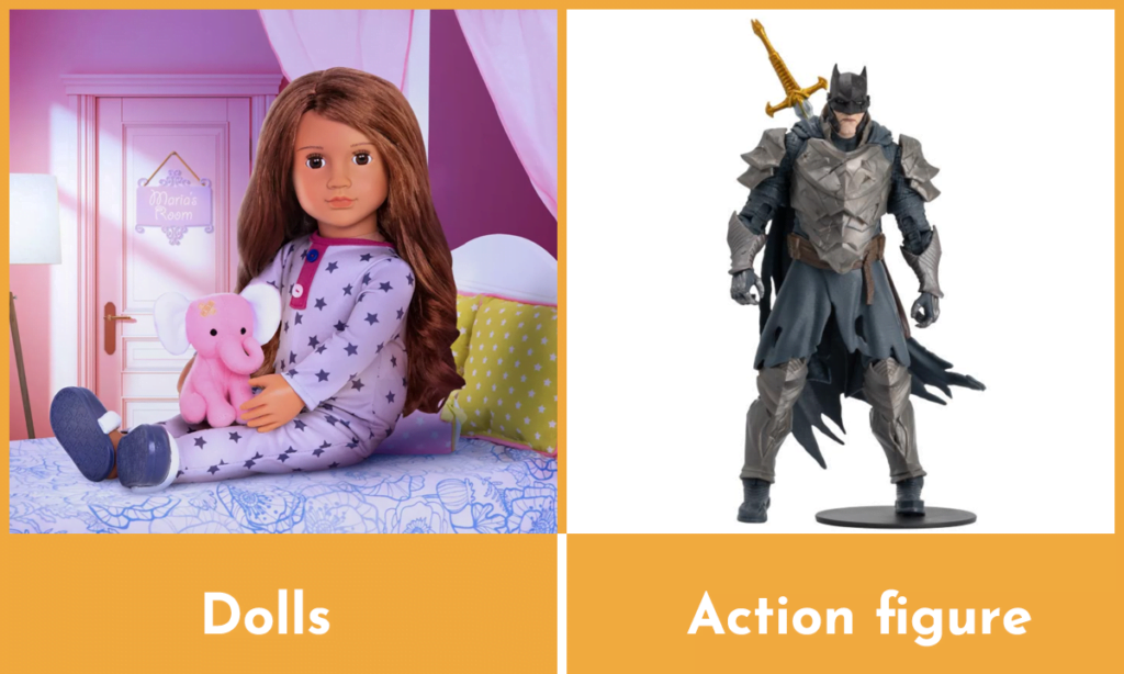 What is the difference between a doll and an action figure image 3