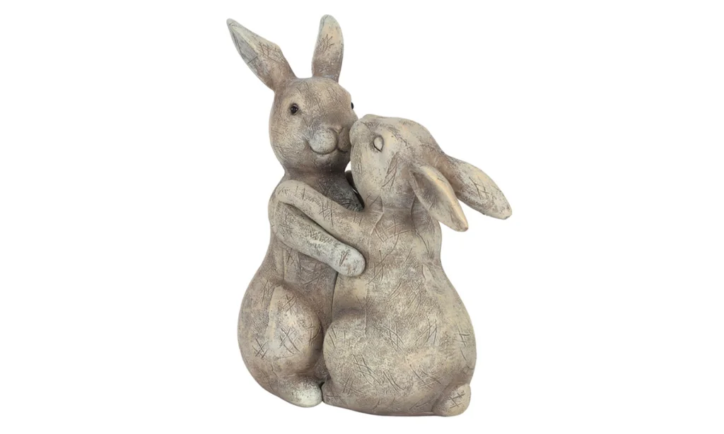 10 Trending Resin Easter Bunny Decorative Figurines for 2024 image 4