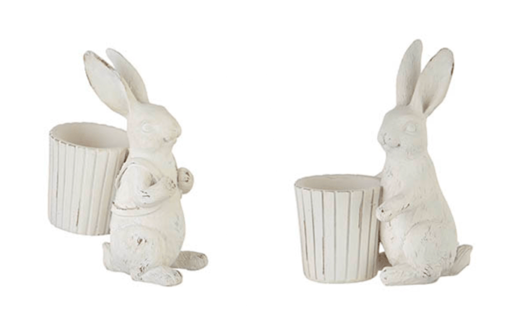 10 трендовых декоративных фигурок пасхального кролика из смолы на 2024 год.