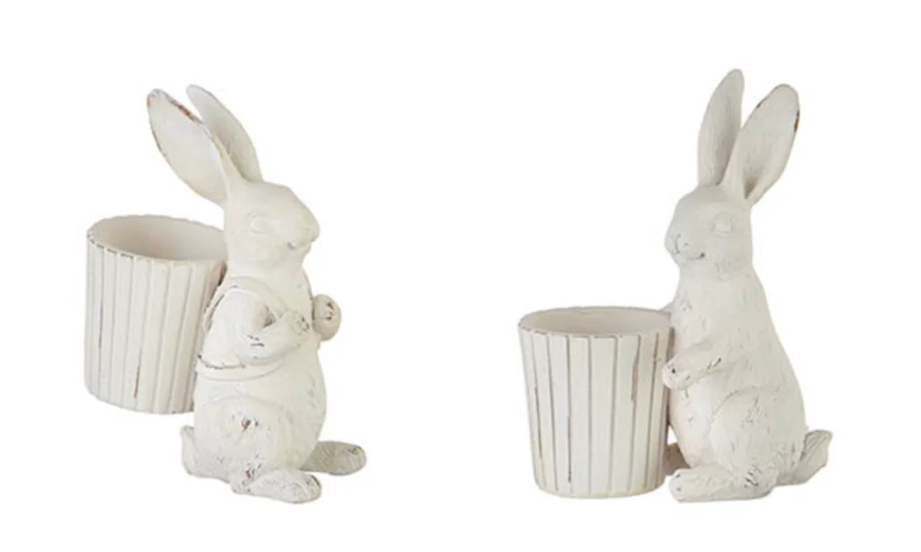 10 Trending Resin Easter Bunny Decorative Figurines for 2024 image 6