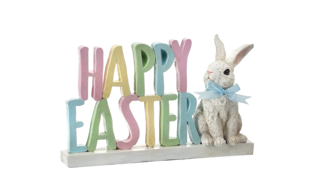 10 Trending Resin Easter Bunny Decorative Figurines for 2024 image 7