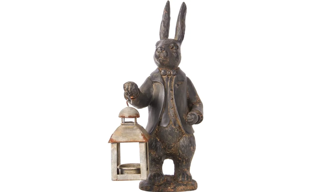 10 Trending Resin Easter Bunny Decorative Figurines for 2024 image 9