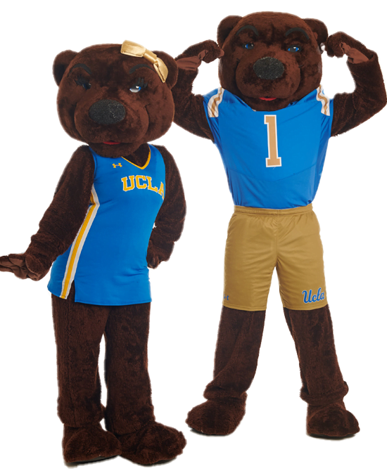 Калифорнийский университет, Лос-Анджелес — изображение медведя Джо и Жозефины Брюин
