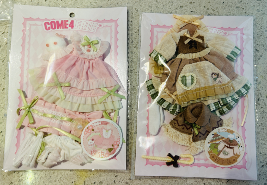 COME4FREE Doll Clothing Showcase